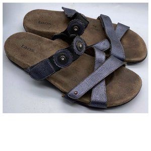 Taos Footwear Metallic Sandals